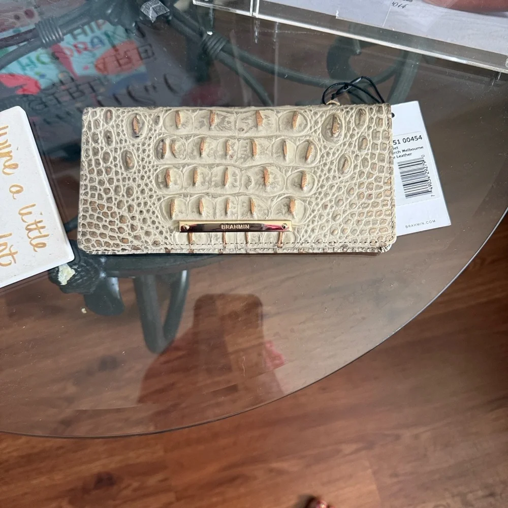 Brahmin Silver Burch Wallet - Picture 1 of 5